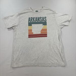 Home Free Arkansas State Graphic T-Shirt XL Heather Gray